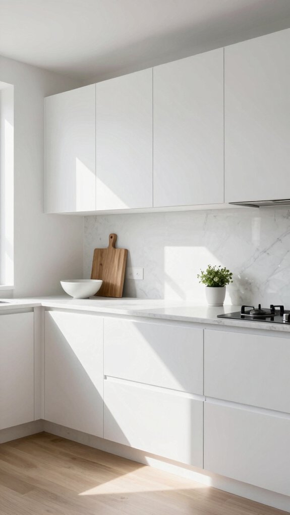 16 Kitchens Without Upper Cabinets for an Open and Airy Feel 15 countertop organization with style