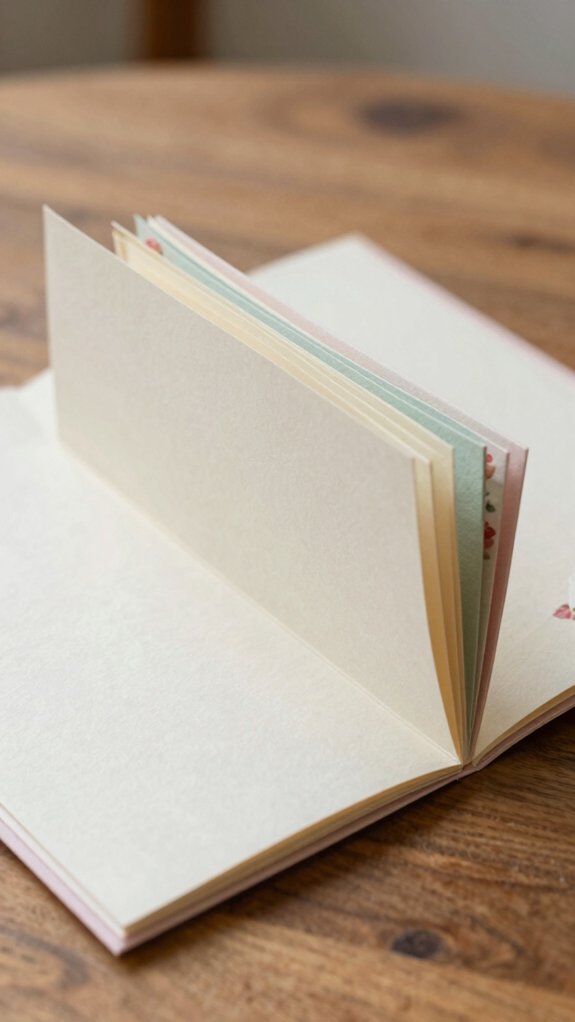 double gatefold card measurements