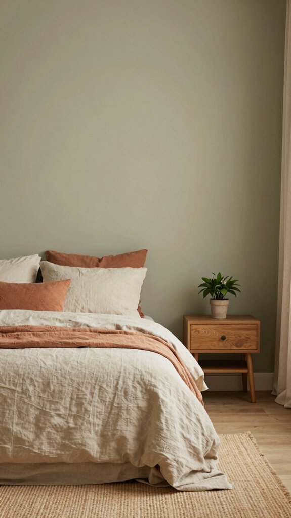 earthy tones for tranquility