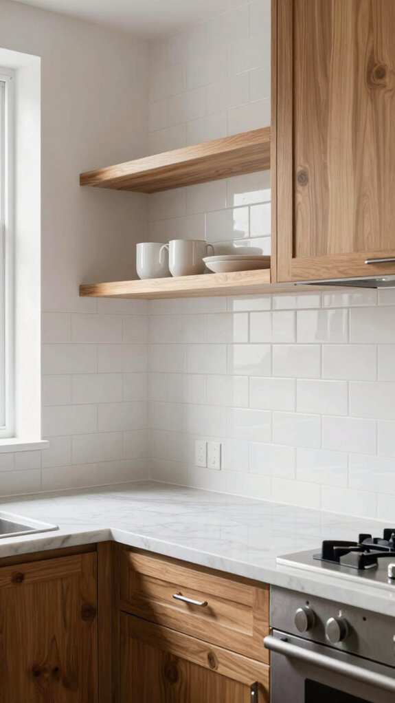 elegant practical backsplash choices