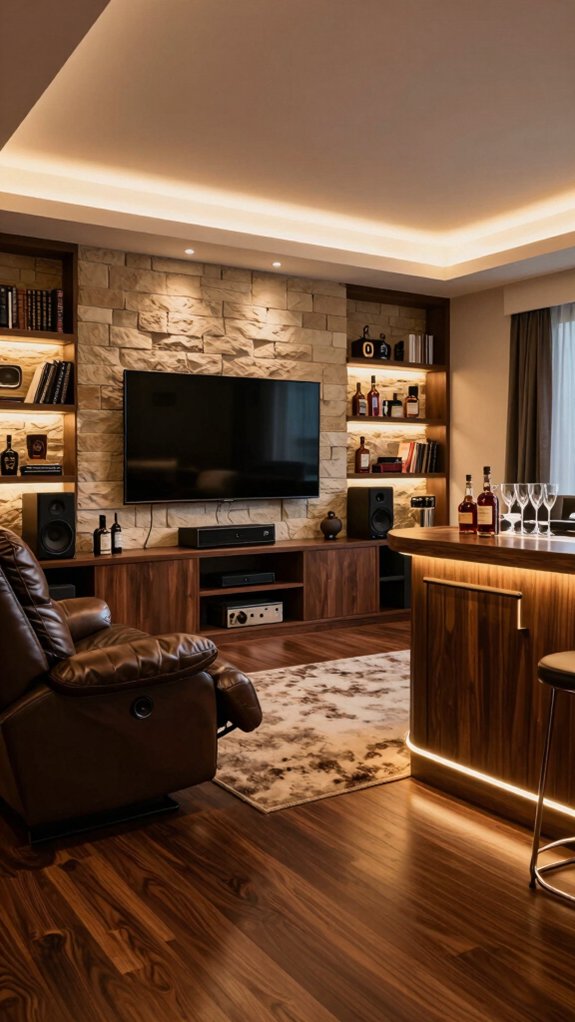 19 Man Cave Ideas for the Ultimate Personal Retreat 4 immersive entertainment zone essentials