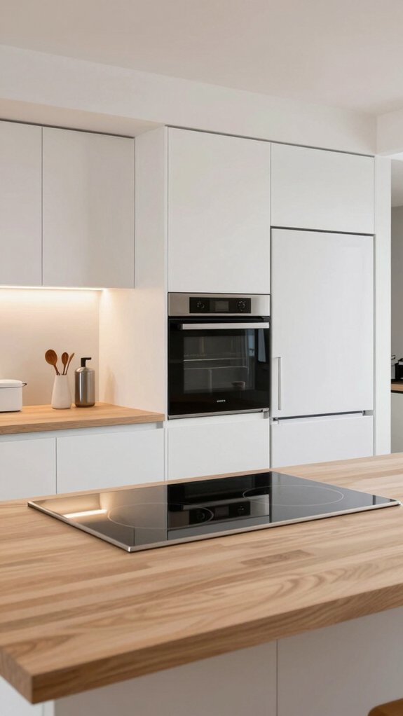 integrated harmonious kitchen design