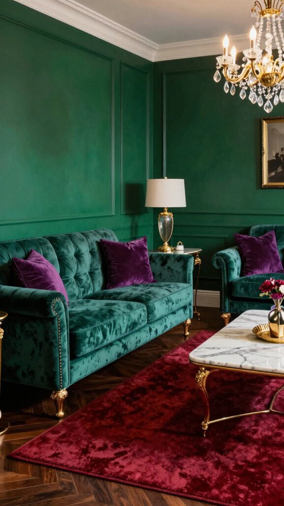 jewel tones for inviting luxury