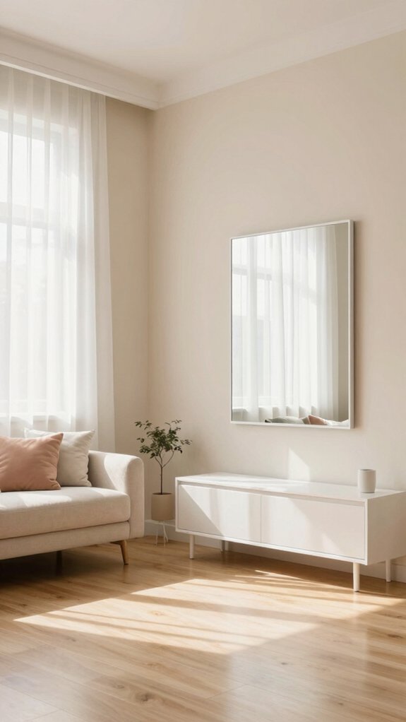 19 Small Living Room Decor Ideas That Make Any Space Feel Bigger 3 light airy cohesive living