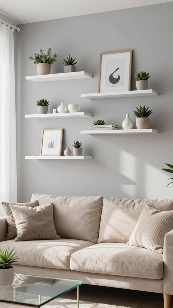 19 Small Living Room Decor Ideas That Make Any Space Feel Bigger 9 maximize vertical space efficiently