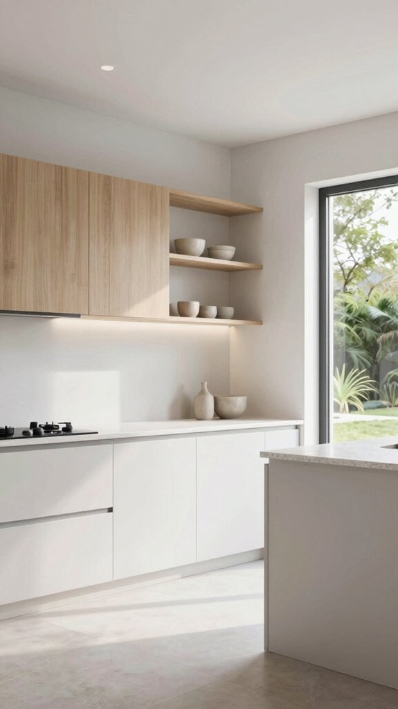 16 Kitchens Without Upper Cabinets for an Open and Airy Feel 10 minimalist kitchen design essentials