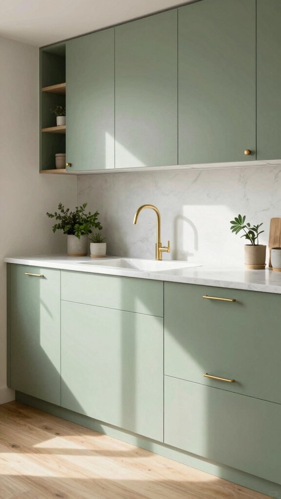 soft sage green tranquility