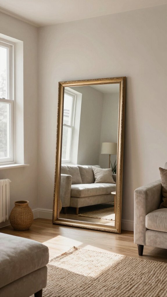19 Small Living Room Decor Ideas That Make Any Space Feel Bigger 6 strategic mirror placement tips