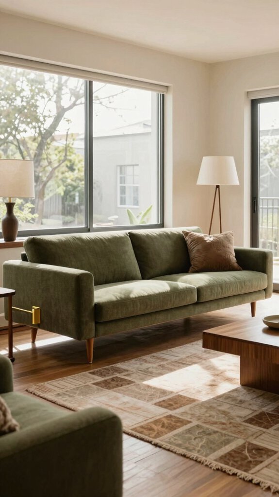 17 Mid Century Modern Living Room Ideas That Never Go Out of Style 7 stylish low profile sofas