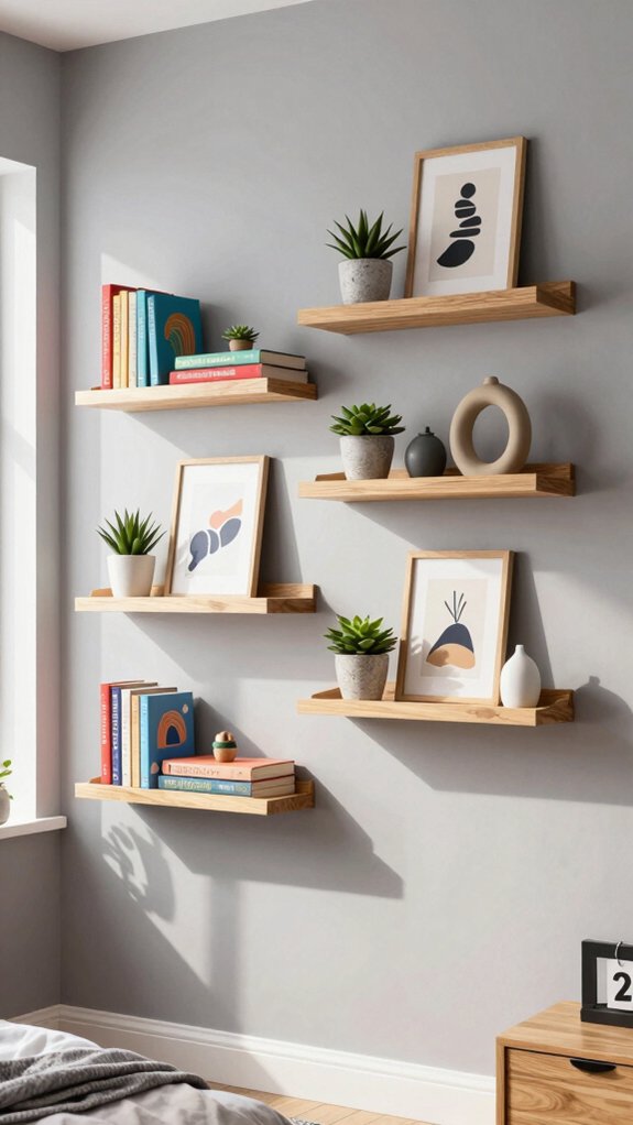 stylish organized shelving solutions
