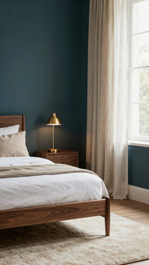 teal and neutral harmony