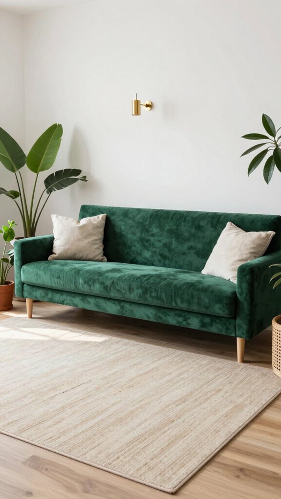 15 Green Couch Living Room Ideas That Feel Fresh and Balanced 16 timeless cohesive layered decor