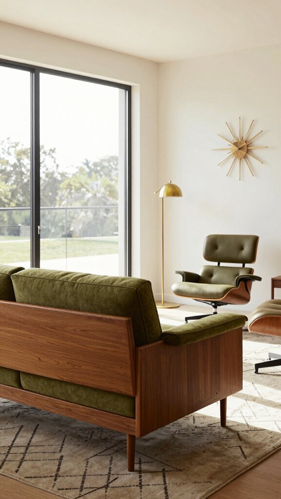 17 Mid Century Modern Living Room Ideas That Never Go Out of Style 18 timeless mid century design choices