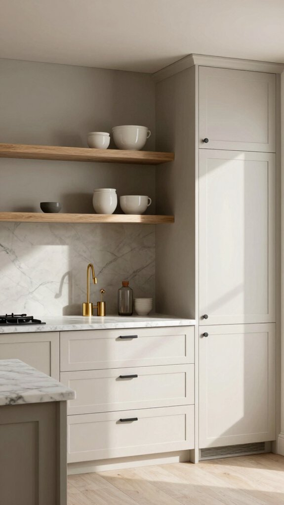 timeless neutral kitchen design