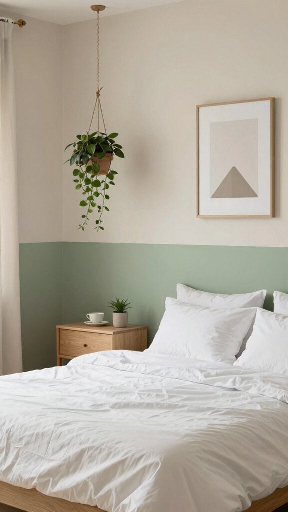 two tone calming color combinations