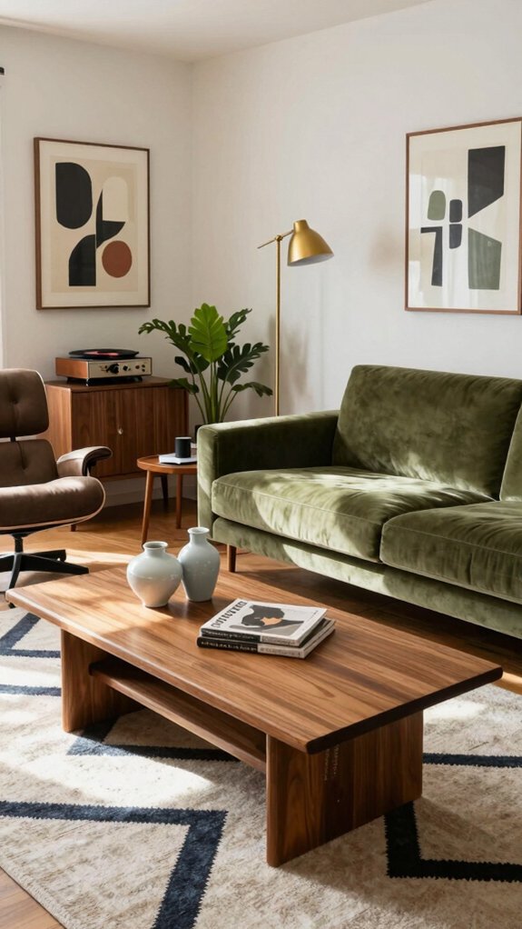 17 Mid Century Modern Living Room Ideas That Never Go Out of Style 15 vintage meets modern harmony