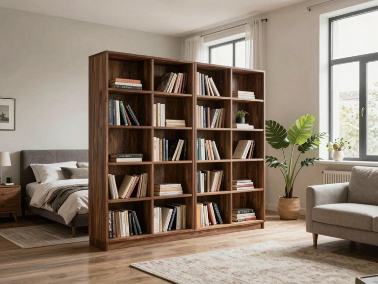 10 Room Divider Ideas for Studio Apartments 9 furniture based studio room zoning