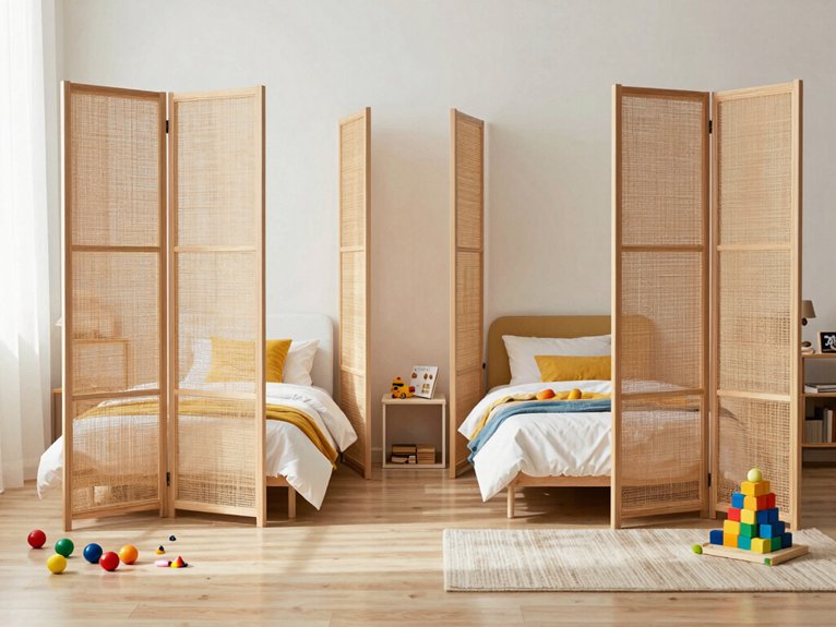 lightweight washable folding privacy screens
