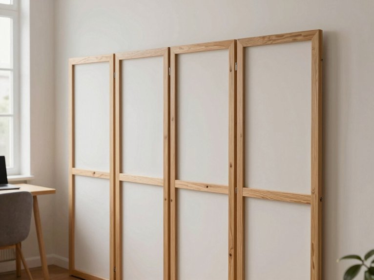 portable framed decorative panels