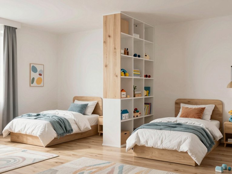 split room for kids