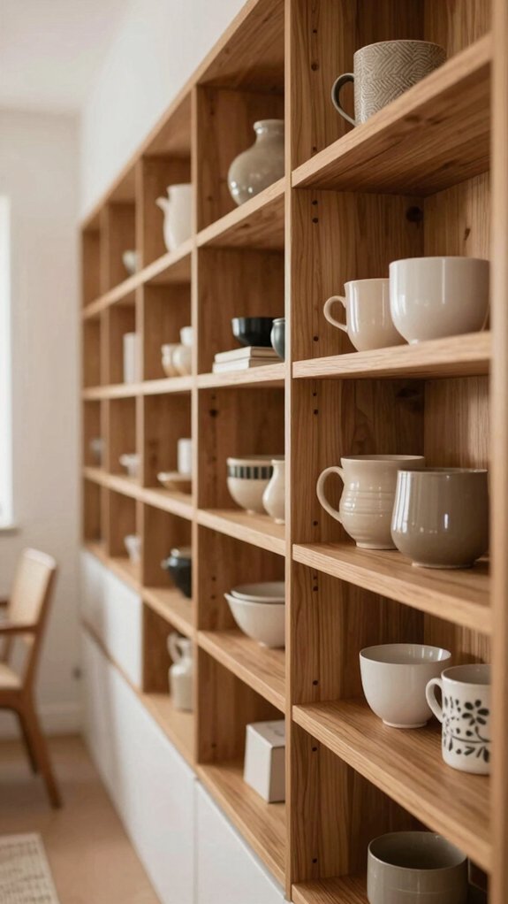 Living Dining Layouts That Reduce Visual Noise Instantly 6 acoustic bookcase privacy walls