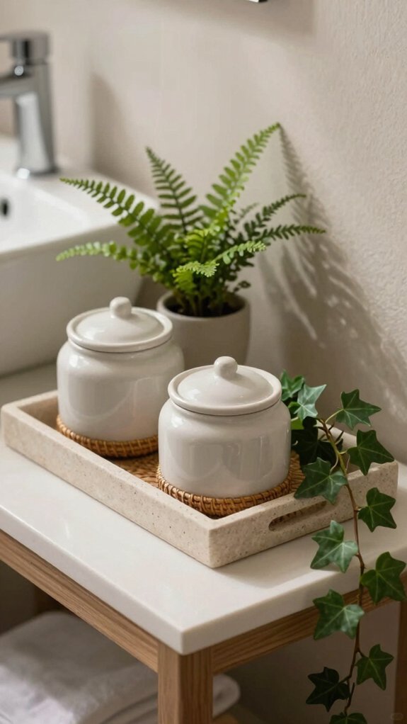 add greenery for freshness
