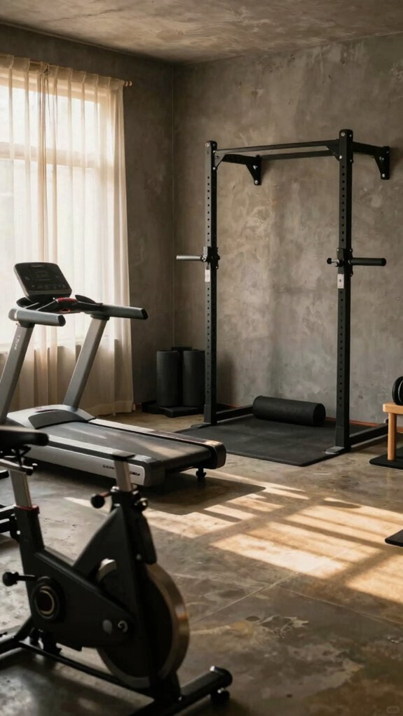 Home Gym Rooms Designed for Consistency, Not Motivation 12 clear cardio strength zones