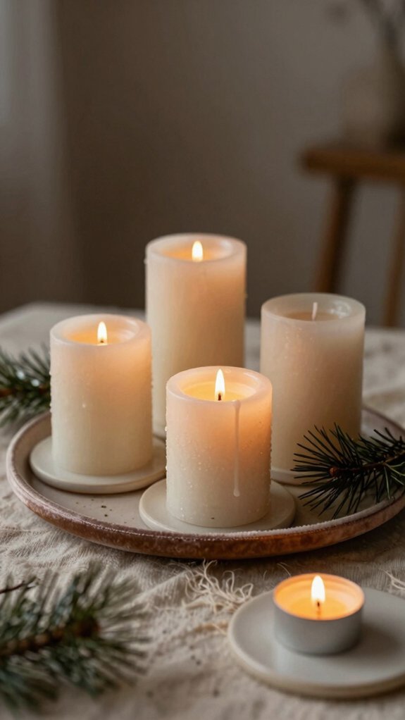 Candle Tray Decor Ideas That Instantly Make a Space Feel Warm and Elevated 13 cozy candle cluster styling tips