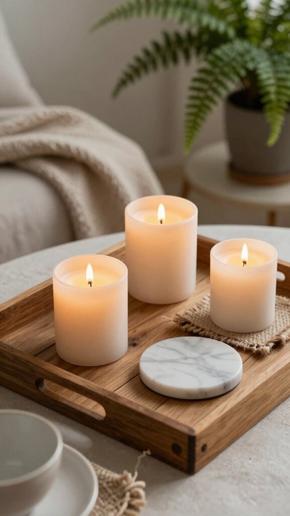 cozy safe led candle glow