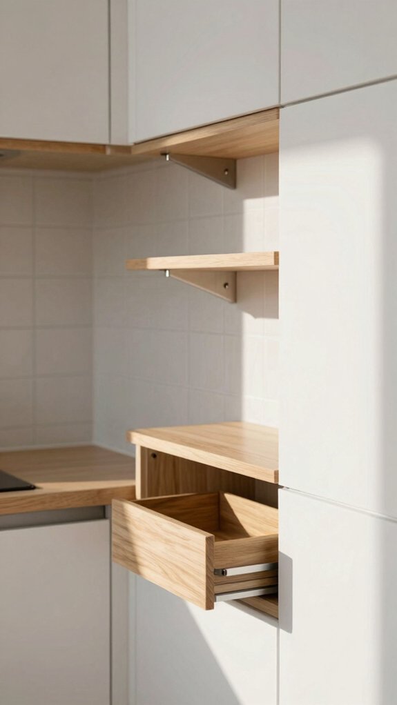 Corner Kitchen Cabinets That Finally Eliminate Dead Space 2 dark corner endless rummaging