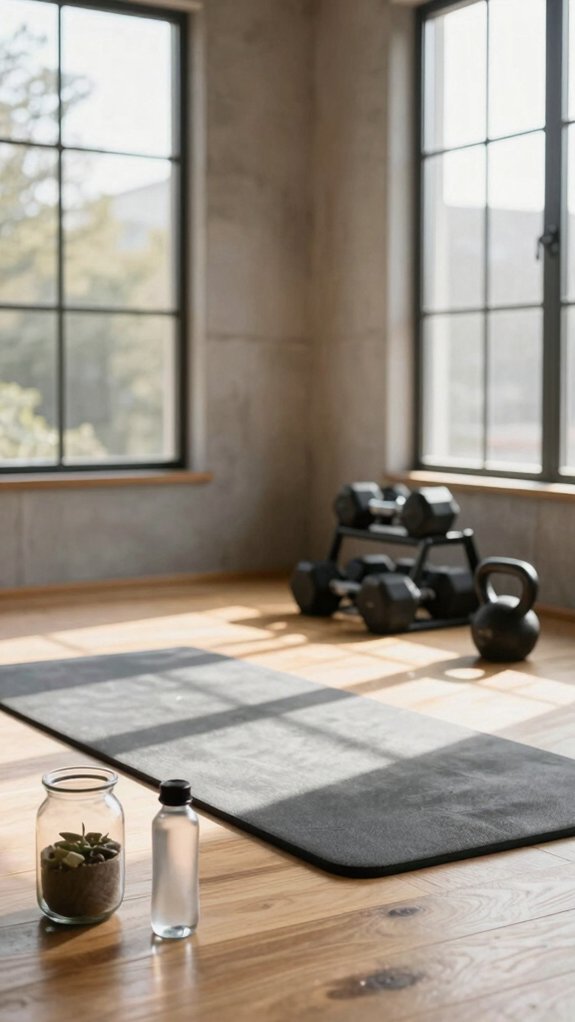 Home Gym Rooms Designed for Consistency, Not Motivation 8 daylight and ventilation planning