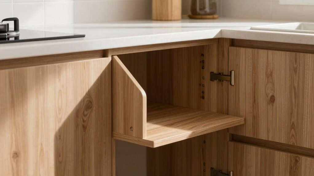Corner Kitchen Cabinets That Finally Eliminate Dead Space 5 dead space free corner cabinets