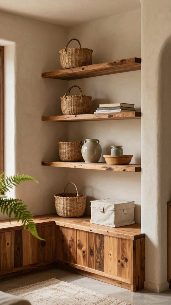 Built-In Shelves That Solve Storage Without Adding Furniture 3 declutter without losing floor space