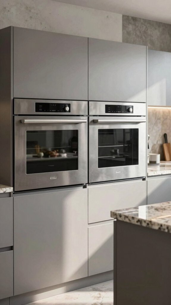 Wall Oven Layouts That Improve Cooking Workflow 4 double oven meal timing control
