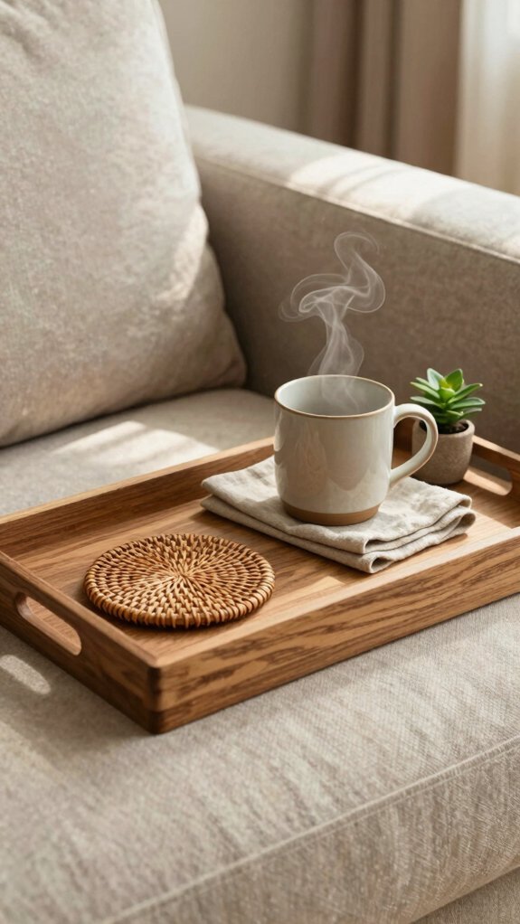 everyday tray organization balance