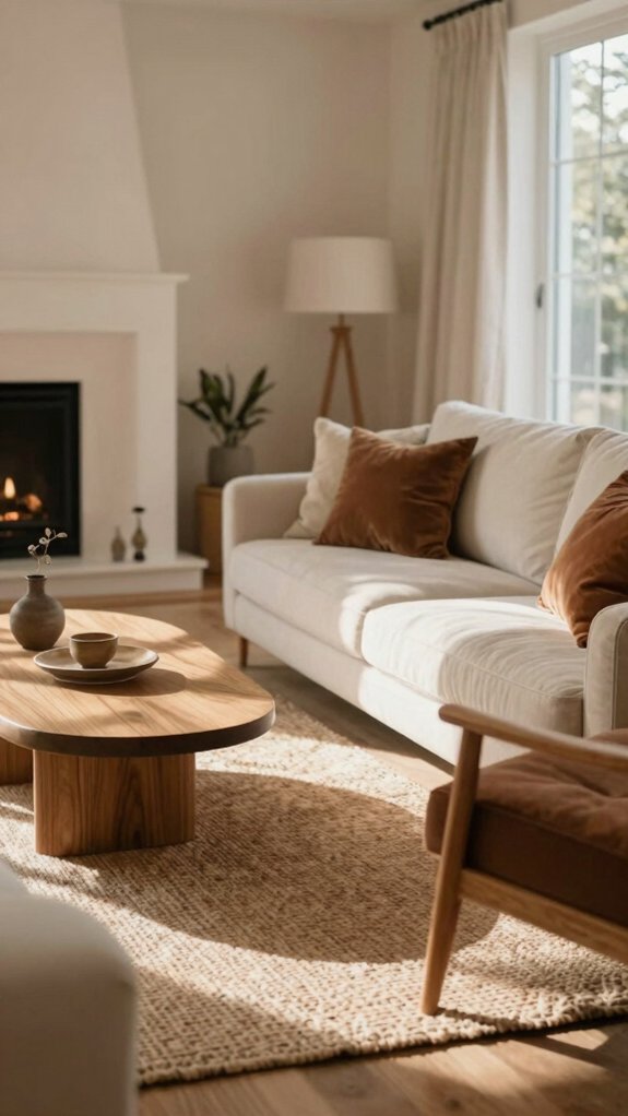 Living Room Furniture Layouts Based on Movement Patterns 3 focal point sofa layout symmetry