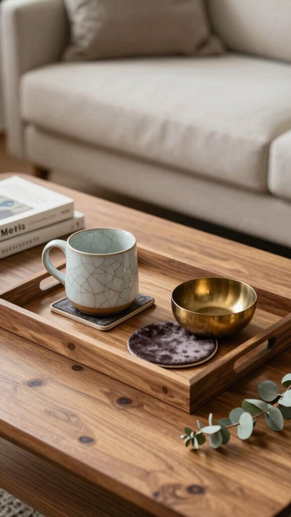 functional chic coffee tray