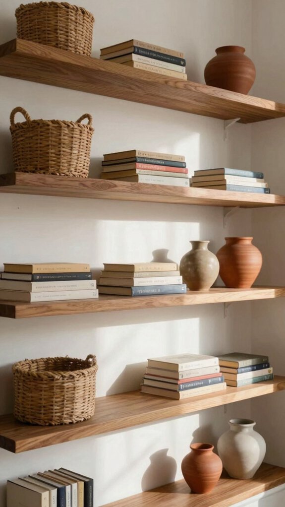 Built-In Shelves That Solve Storage Without Adding Furniture 2 hidden recessed wall storage