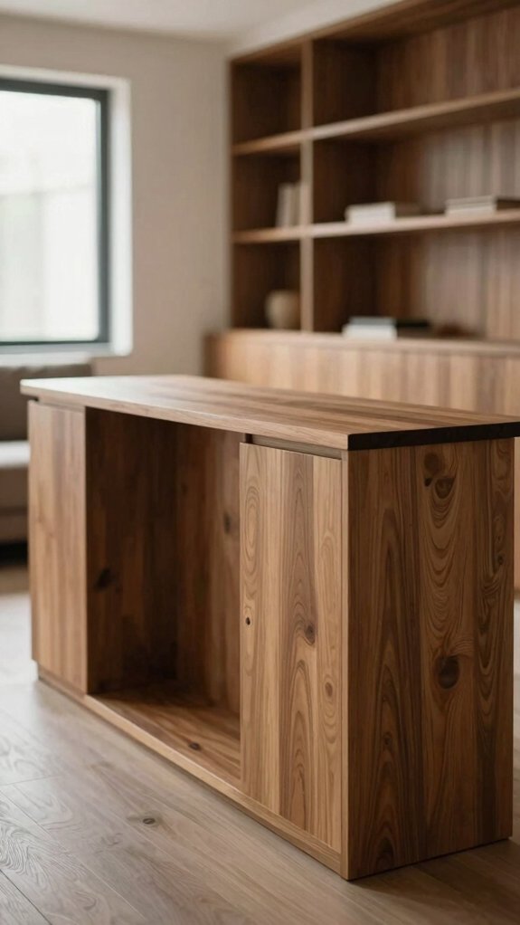 Living Dining Layouts That Reduce Visual Noise Instantly 12 hide clutter with built ins