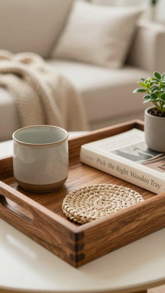 honey maple walnut tray finish