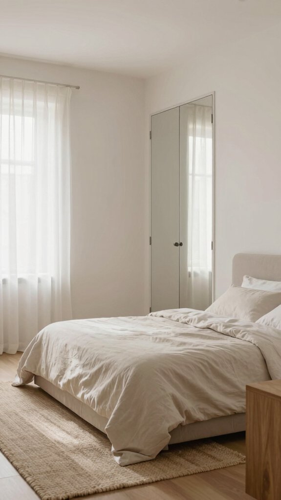 light colors strategic mirrors