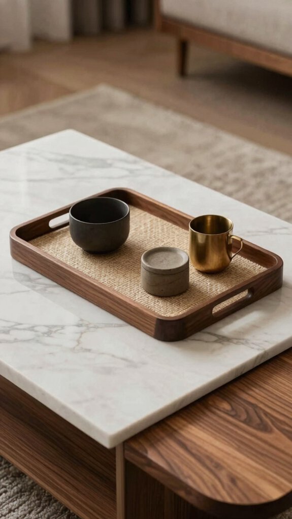 match tray size and finish