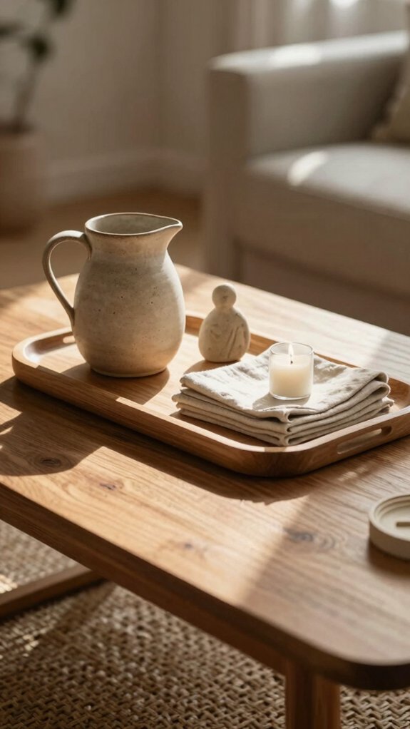 match tray style to mood