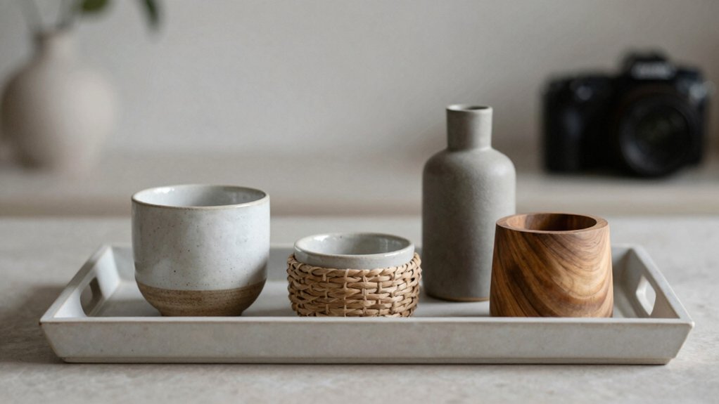 Minimal Tray Styling Ideas That Bring Balance to Your Home Decor 10 minimal tray styling balance