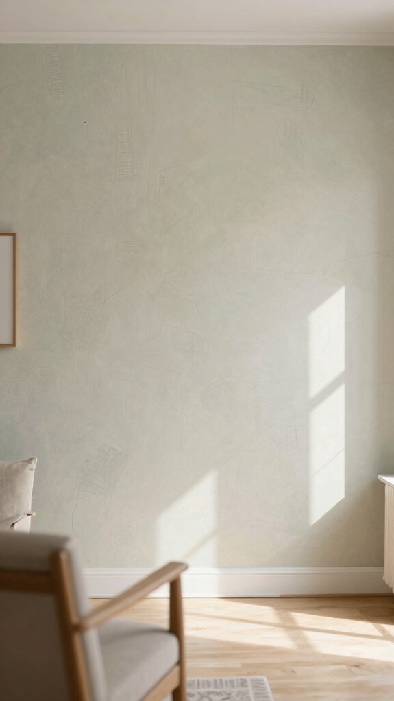 mural like wallpaper adds depth