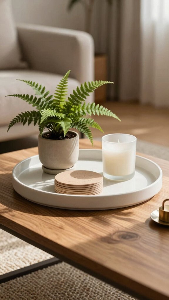 Decorative Tray Ideas for Living Room That Look Styled Not Cluttered 4 neat styled tray essentials