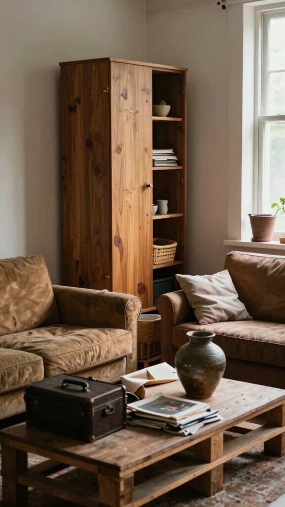 overflow storage with furniture