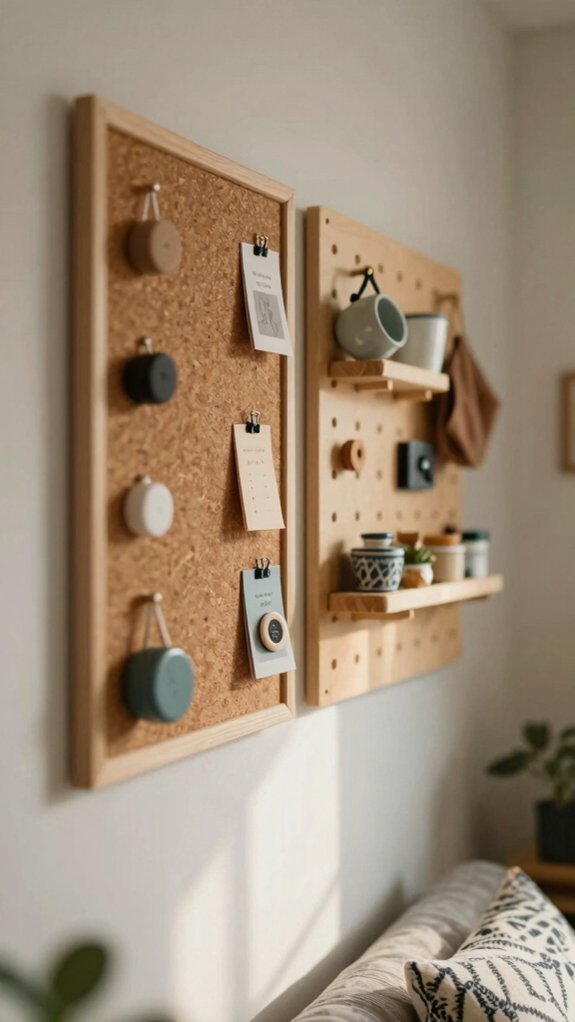 pegboard hooks command center