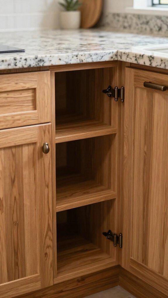 Corner Kitchen Cabinets That Finally Eliminate Dead Space 11 pull out island storage solutions