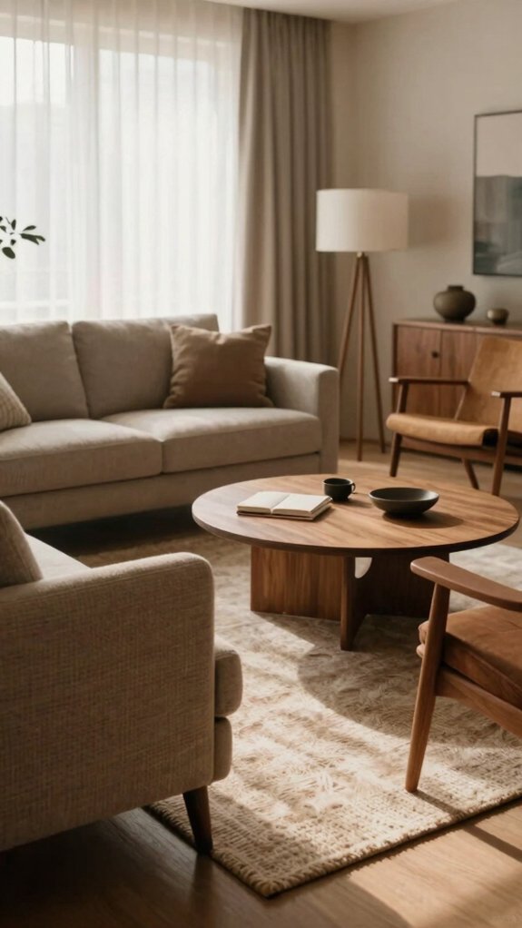 Living Room Furniture Layouts Based on Movement Patterns 14 quick furniture layout test